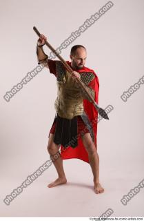 MARCUS STANDING POSE WITH SPEAR